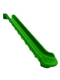 Горка из литого пластика для детской площадки, зеленая H-200 см